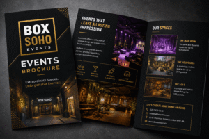 Box Soho Events Brochure