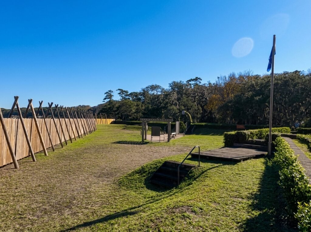 Historic plantation house and grounds in a nature preserve
